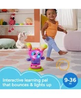 Fisher Price Dj Bouncin' Star, Baby Learning Toy with Music Lights and Bouncing Action - Multi