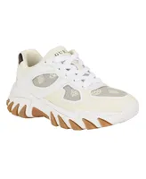 Guess Women's Norina Lace-Up Cat Claw Chunky Fashion Sneakers