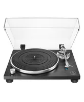 Audio Technica Audio-Technica At-LPW30BKR Fully Manual Belt-Drive Turntable (Black Wood)