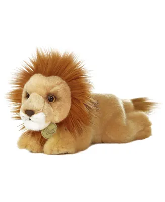 Aurora Small Lion Miyoni Adorable Plush Toy Brown 10"