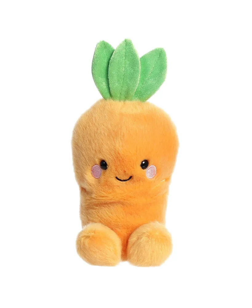 Aurora Mini Cheerful Carrot Palm Pals Adorable Plush Toy Orange 5"