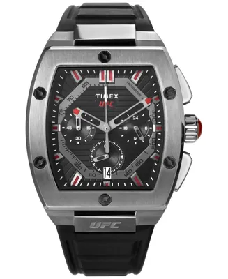 Timex Ufc Men's Beast Analog Black Silicone Watch