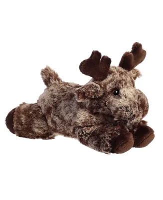 Aurora Small Maia Moose Mini Flopsie Adorable Plush Toy Brown 8"