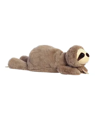 Aurora Large Sloth Snoozles Laid-back Plush Toy Brown 18"