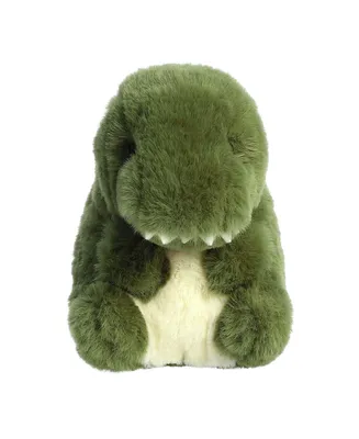 Aurora Mini Rawr T-Rex Rolly Pet Round Plush Toy Green 5"