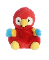 Aurora Mini Scarlette The Macaw Palm Pals Adorable Plush Toy Red 5"