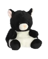 Aurora Mini Cricket Cat Palm Pals Adorable Plush Toy Black 5"