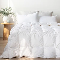 Bokser Home Extra Warm 700 fill Power Luxury White Duck Down Duvet Comforter