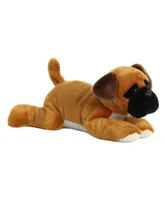 Aurora Medium Chad Boxer Flopsie Adorable Plush Toy Brown 12"