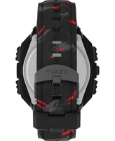 Timex Ufc Men's Shockxl Digital Black Polyurethane Watch