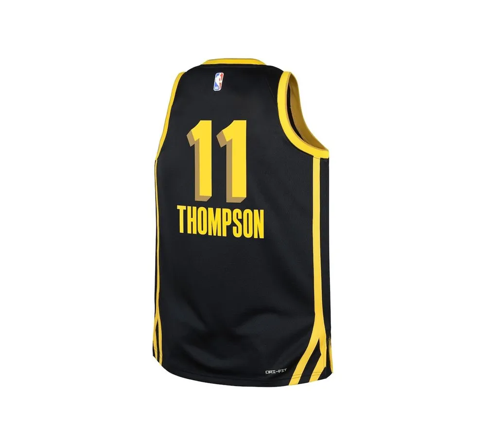 Big Boys Nike Klay Thompson Black Golden State Warriors 2023/24 Swingman Replica Jersey - City Edition