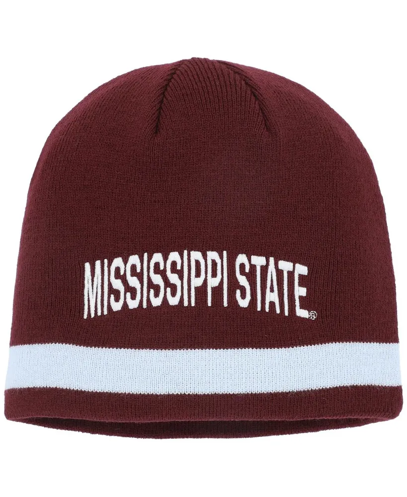 Men's adidas Maroon Mississippi State Bulldogs Wordmark Beanie