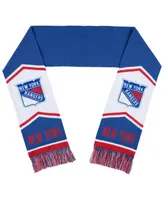 Women's Wear by Erin Andrews New York Rangers Jacquard Stripe Scarf