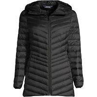 Lands' End Plus Ultralight Packable Long Down Jacket