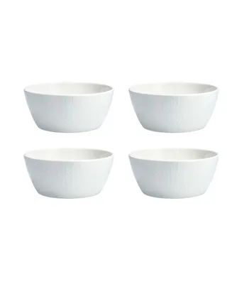 Fortessa White Embossed Cereal Bowl 5.5", Set/4