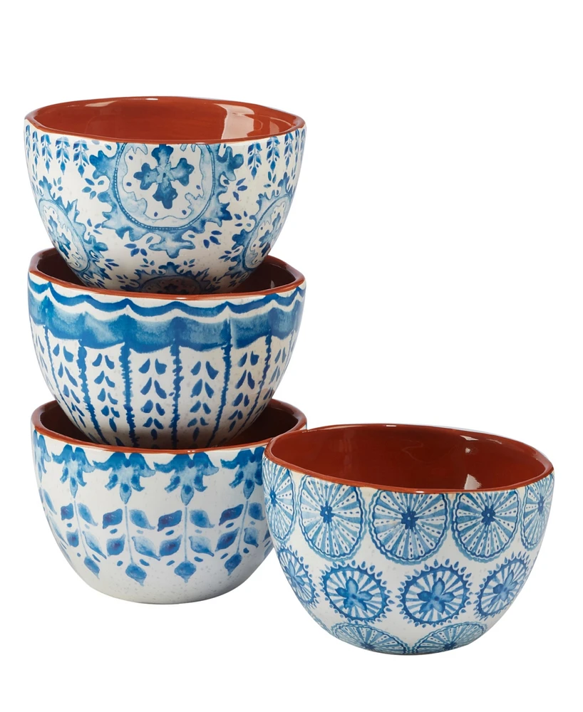 Certified International Porto 4-Pc. Ice Cream Bowl