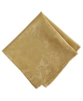 Elrene Poinsettia Elegance Jacquard Holiday Napkins, Set of 4