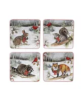 Certified International Winter Forest 16 Piece Dinnerware