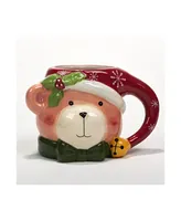 Certified International Holiday 4 Piece Mug Set