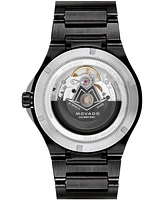 Movado Men's S.e. Automatic Swiss Auto Black Pvd Watch 41mm