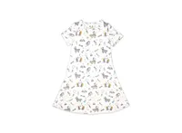 Bellabu Bear Toddler| Child Girls Pinata Short Sleeve Dress