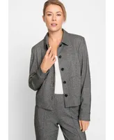 Olsen Women's Micro Houndstooth Jacket