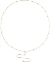 Oma The Label 18k Gold-Plated Dainty Bead Waist Chain