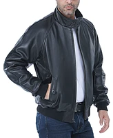 Landing Leathers Men Wwii Leather Bomber Jacket