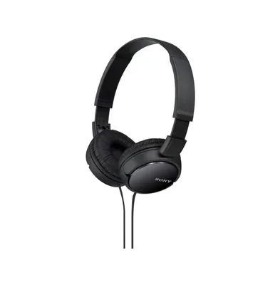 Sony ZX110 Over-Ear Dynamic Stereo Headphones (Black)