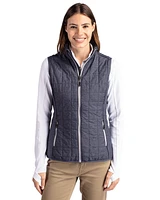 Cutter & Buck Women's Rainier PrimaLoft Eco Insulated Full Zip Puffer Vest