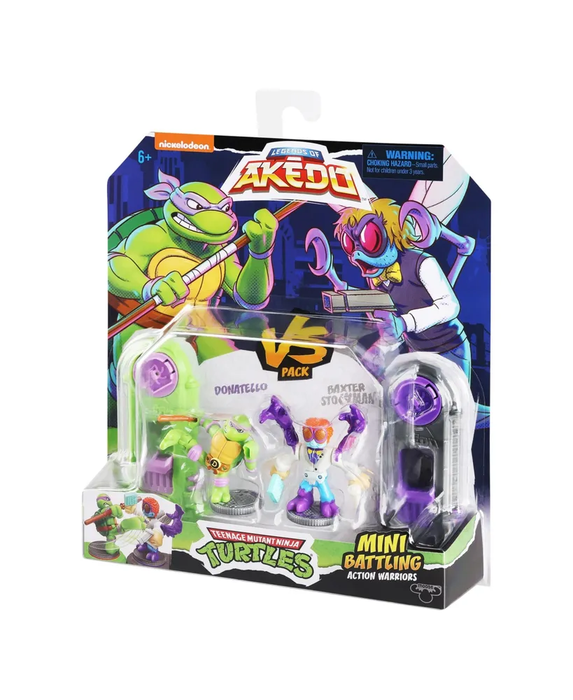 Akedo Donatello Versus Baxter Stockman Action Figure