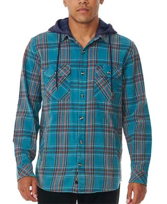 Rip Curl Men's Ranchero Flannel Long Sleeve Shirt