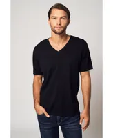 Bellemere Men's V-Neck Cotton Cashmere T-Shirt