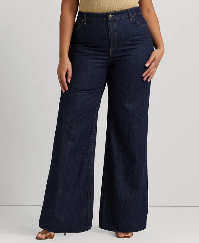 Lauren Ralph Lauren Plus Size Mid-Rise Corduroy Pants