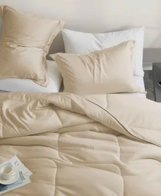 Unikome Silky Satin Down Alternative 3 Piece Comforter Set