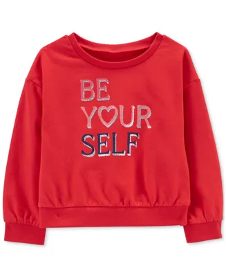 Carter's Toddler Girls 'Be Yourself' Graphic Top