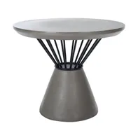 Darien Concrete Accent Table