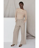 Women's Shayne Wide Leg Trousers