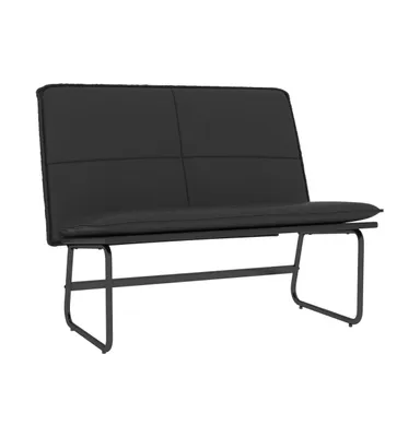 Bench Black 39.4"x29.5"x29.9" Faux Leather