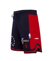 Men's Pro Standard Navy Philadelphia 76ers 2023/24 City Edition Dk Shorts