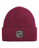 Youth Boys and Girls Colorado Avalanche Burgundy Essential Cuffed Knit Hat