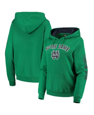 Women's Colosseum Notre Dame Fighting Irish Loud and Proud Pullover Hoodie