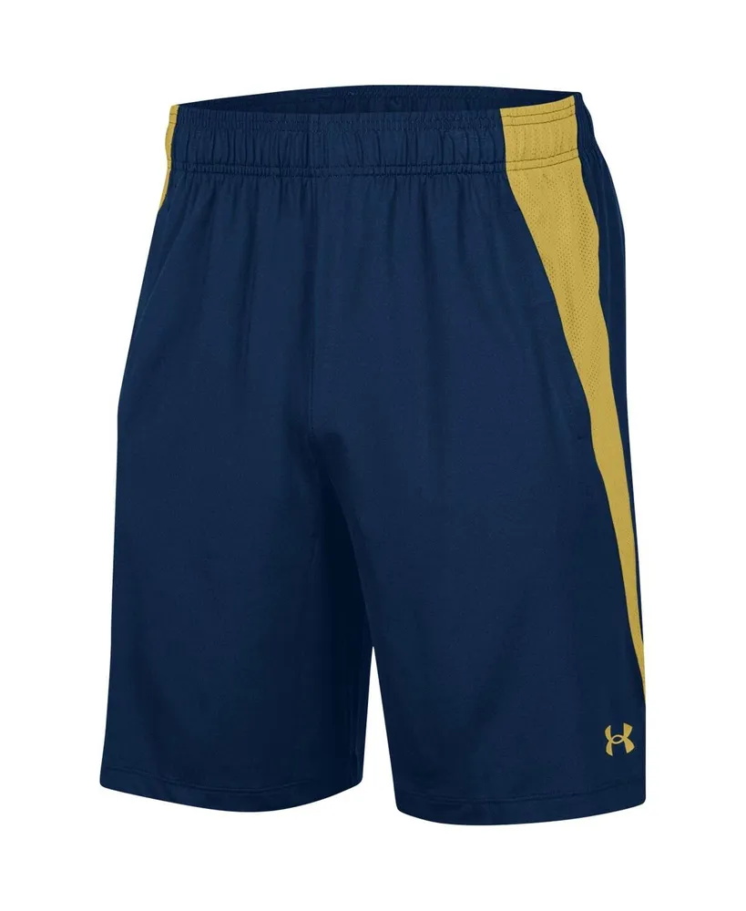 Men's Under Armour Navy Notre Dame Fighting Irish Tech Vent Shorts