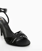 Mango Women's Strappy Heeled Sandals