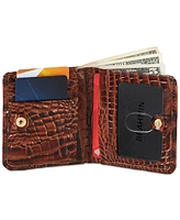 Brahmin Jane Melbourne Embossed Leather Wallet