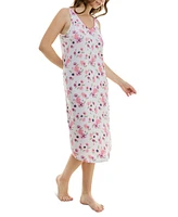 Roudelain Women's Adaline Floral Tank Sleepshirt