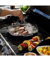 All-Clad Enameled Cast Iron 6-Qt. Dutch Oven with Lid and Acacia Wood Trivet