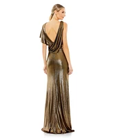 Women's Ienna Asymmetrical Draped Trumpet Gown