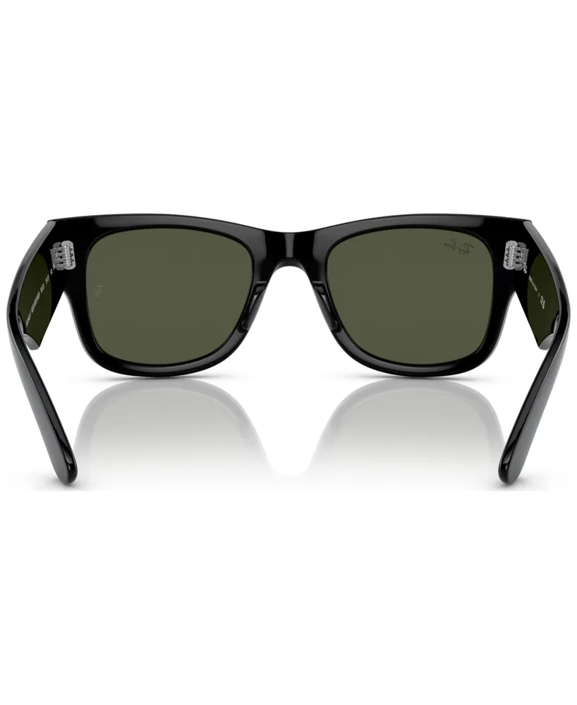 Ray-Ban Unisex Mega Wayfarer Low Bridge Fit Sunglasses RB0840SF
