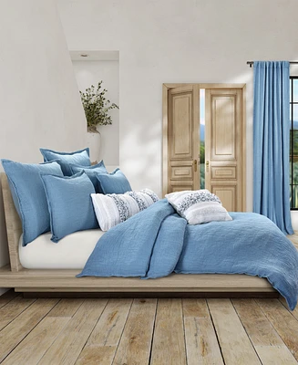 White Sand South Seas Cotton Duvet Cover, King/California King